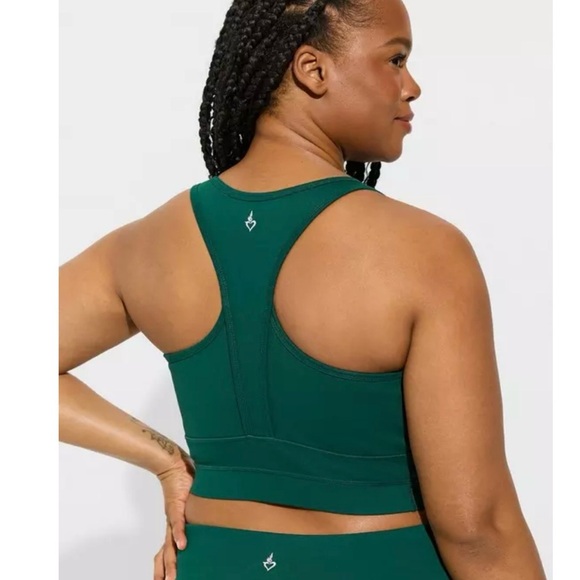 torrid Other - Torrid Tru Low-Impact Women's Green Sports Bra